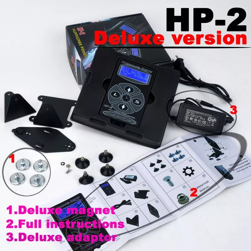 100% originaalne orkaan HP-2 Tattoo Power Supply Green Box