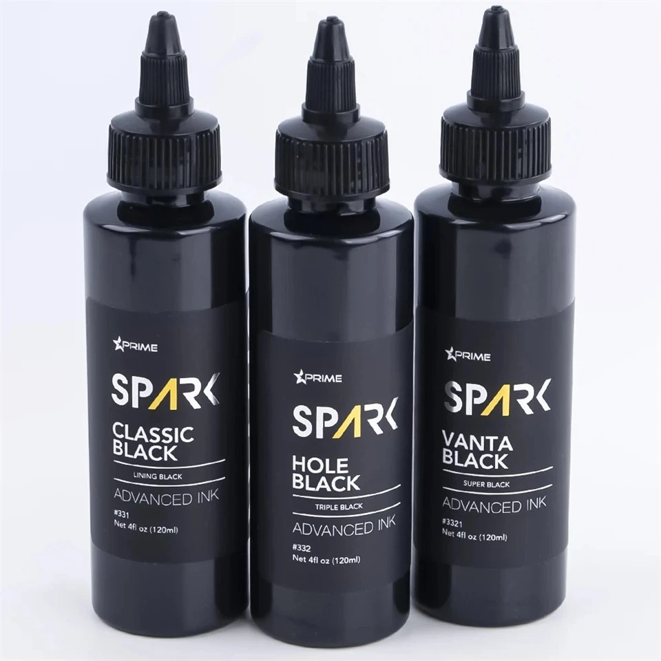High Quality 3 Series Classic Black/Hole Black/Vanta Black Tattoo Ink Set For Permanent Makeup suppliers