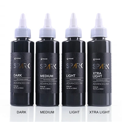 4oz 120ml orgaaniline pikk - kestv valgepesu tätoveering tint