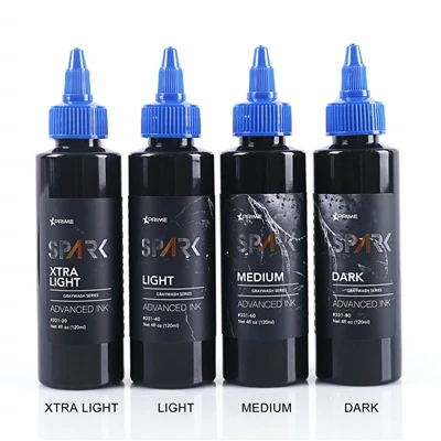 Orgaaniline 4oz 120ml hallwash meik must tätoveering tint