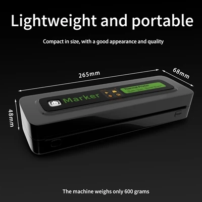 SPARK uusim markeri termosiirdeprinter: kompaktne, selge ja vastupidav.