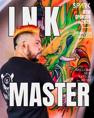 Spark Artist @aarutattoo2303 nõuab Peruu Barranca rahvusvahelise tätoveeringu...