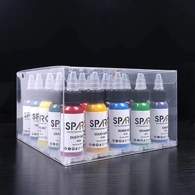 Spark 25 pudel tätoveeringu tindi komplekt 1 oz 30 ml 25 loenda iga komplekti 66 värvi vahel