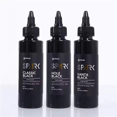 Spark Factory Custom Kvaliteetne Dark Black Wash pigmendi värvisegisti kolmekordne professionaalne asepresident Tattoo tint