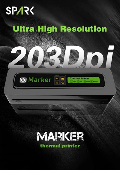 Uus saabumine Spark Marker Wireless Premium Termiline tätoveeringu šablooniprinter