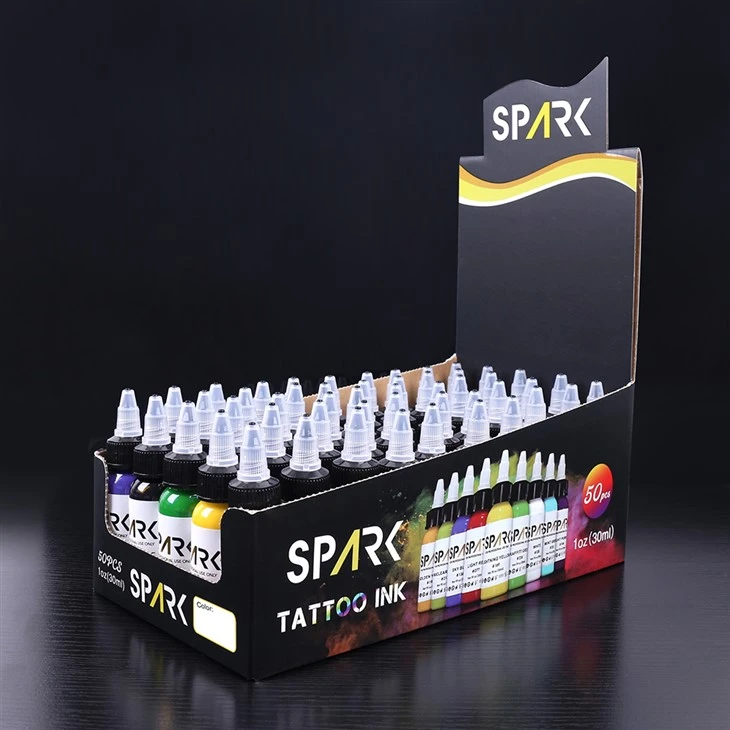 Spark Orgaaniline 0,5 untsi kiire kuiv pikaajaline disain varustus tätoveeringu tindi püsiv meigik