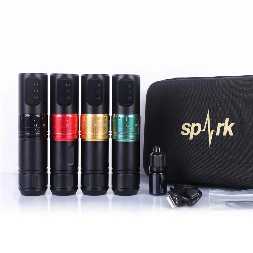 Tattoo Cartridge Machine Pen With 1600mAh Wireless Power Digital LED Display factory
