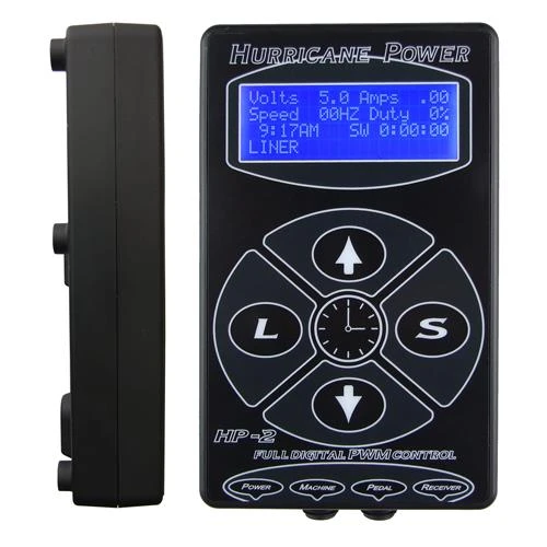 Odav orkaan HP-2 Tattoo Power Supply Digital Tattoo Power