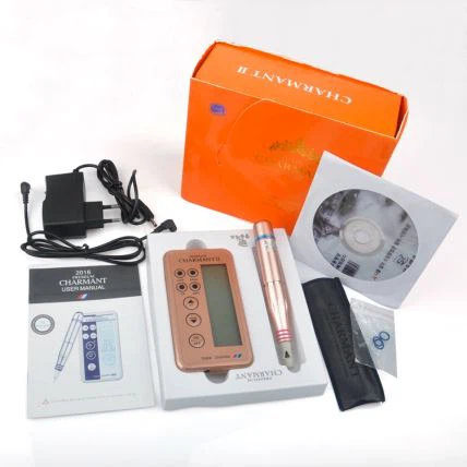 Charmant Permanent Make Up Machine Kit koos Cartridge Needle