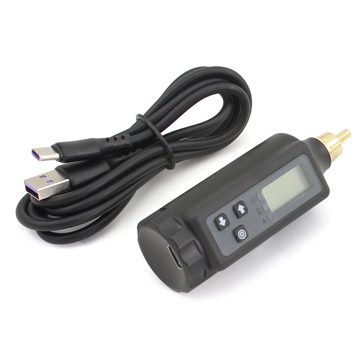 2000 mAh suure mahutavusega traadita tätoveeringu aku toiteallikas