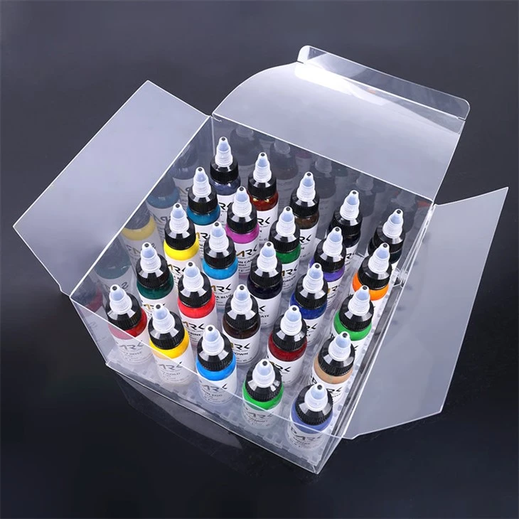 25 värvi komplekt Light Tattoo Ink Spark Original Tattoo Ink Must
