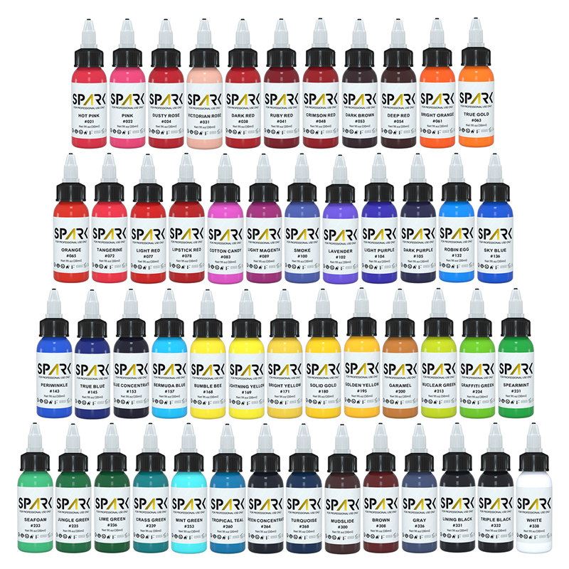 Premium Spark Tattoo Ink Tattoo Supply Tattoo Tindi komplekt