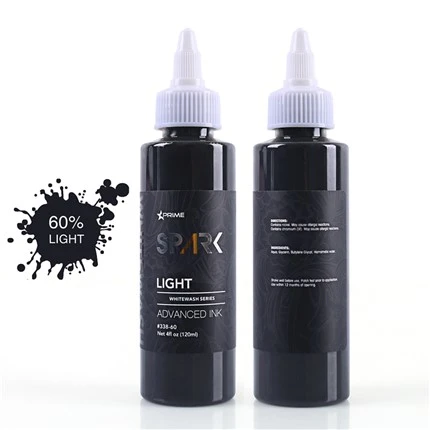 Cruelty-free Tattoo Ink Set Vegan White Wash Set Spark Tattoo Ink