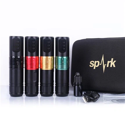 Spark Tattoo Machine Kiirstardi juhtmeta tätoveerimispliiatsi tätoveerimismasin