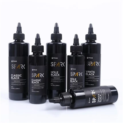 Super Black 8OZ Black Ink Series Vanta Black Spark Tattoo Ink Tattoo Ink Komplekt