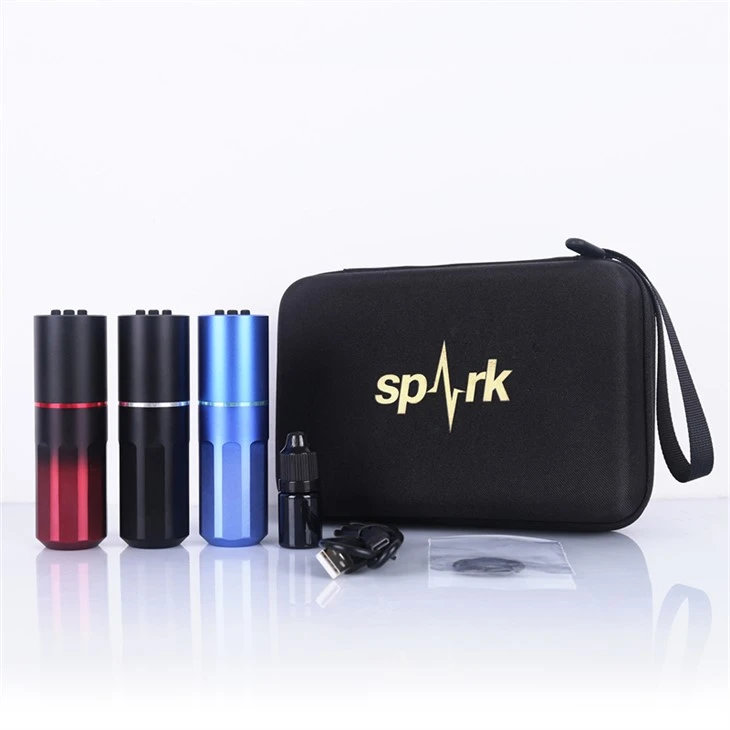 Spark Tattoo Machine Professionaalne juhtmevaba tätoveerimispliiats
