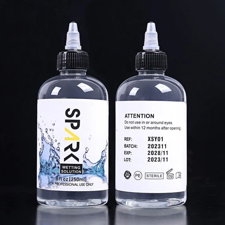 Cruelty-free 240ml 8OZ Spark Tattoo märgamislahus Spark Tattoo segamislahus Spark Tattoo tint